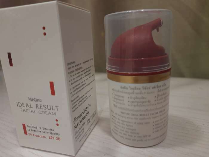 Фотография покупателя товара Крем для лица Mistine 9 витаминов антивозрастной с защитой от солнца SPF 20, 45 г - Фото 2