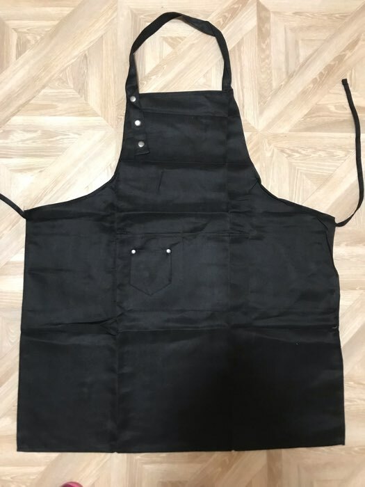 Фотография покупателя товара Фартук «Этель. Стиль», чёрный, 70×80 см, 80% п/э, 20% хлопок - Фото 1