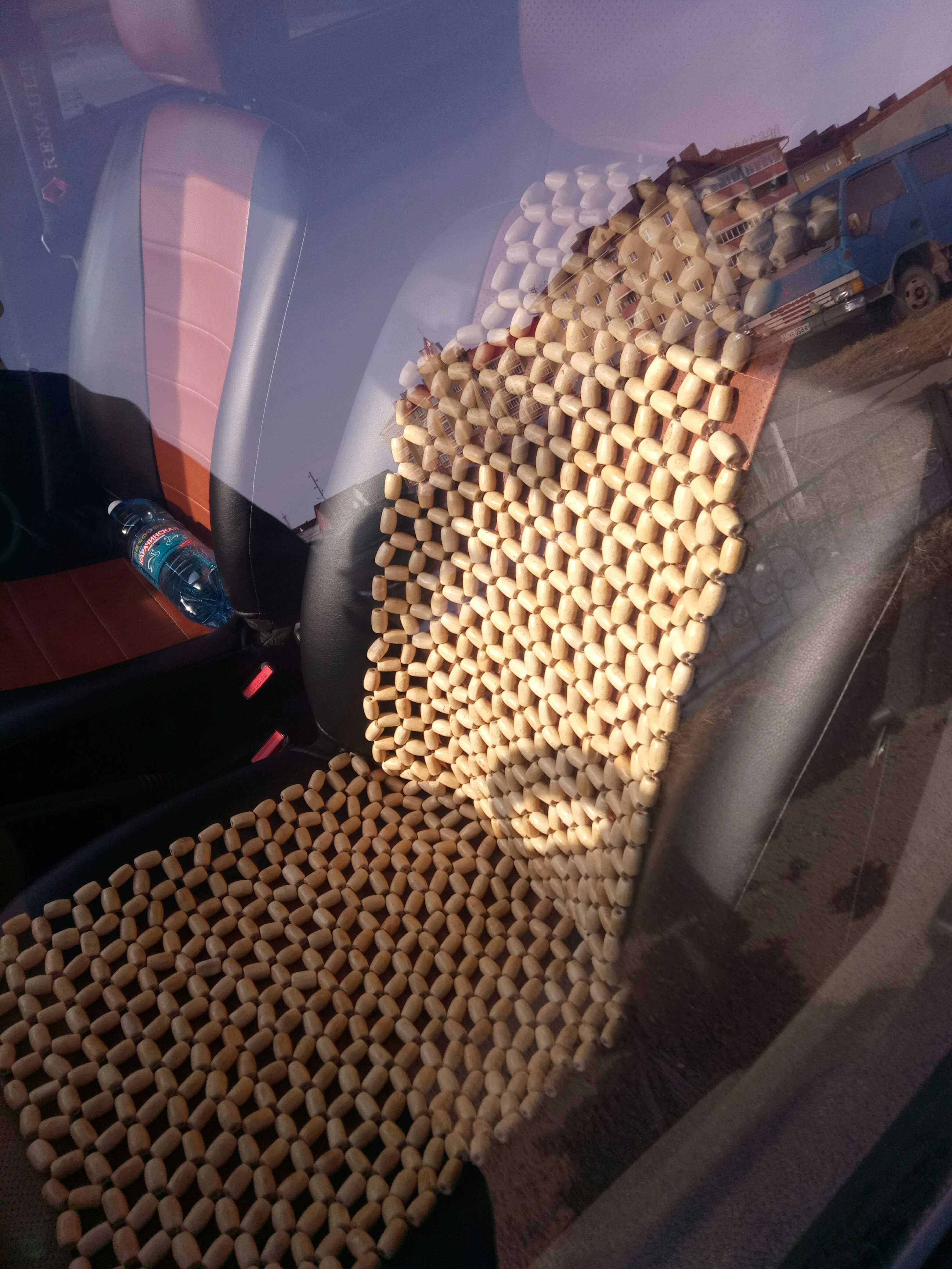 Фотография покупателя товара Массажер-накидка на сиденье, 120х45 см, микс - Фото 1