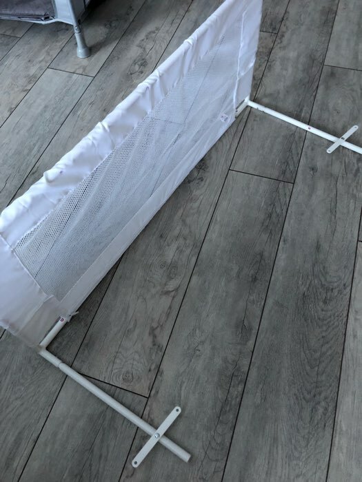 Фотография покупателя товара Защитный барьер для детской кровати Polini kids 100, белый