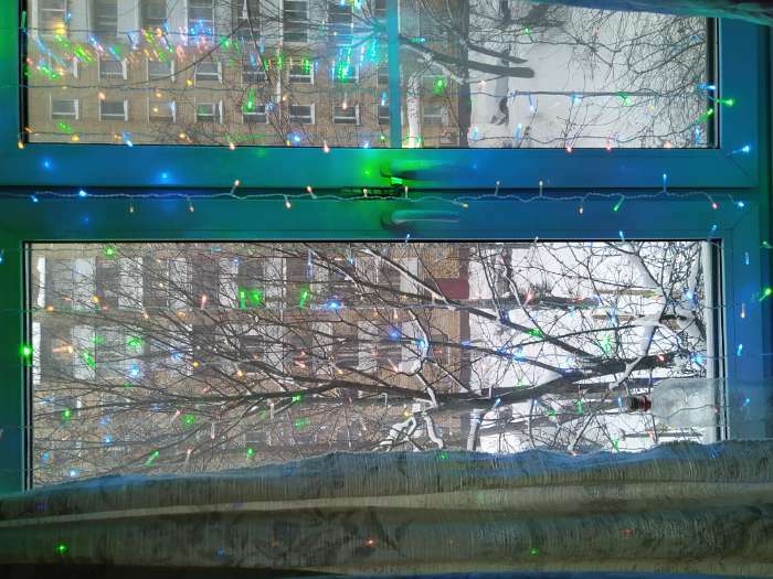 Фотография покупателя товара Гирлянда «Занавес» 2 × 1.5 м, IP20, прозрачная нить, 360 LED, свечение мульти, 8 режимов, 220 В