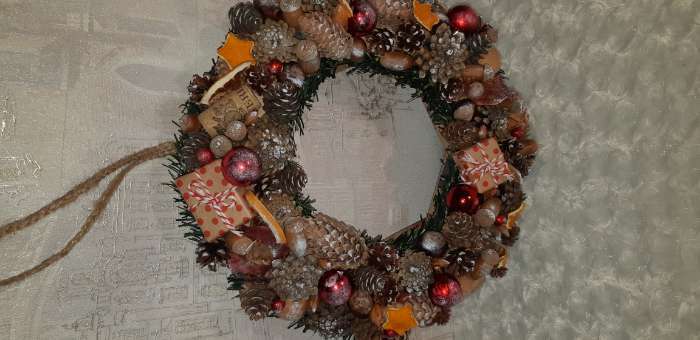 Фотография покупателя товара Бумага упаковочная крафтовая «Почтовые марки», 50 х 70 см - Фото 2