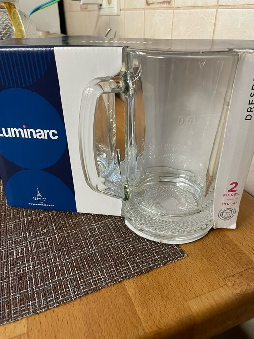 Фотография покупателя товара Набор стеклянных кружек для пива Luminarc «Дрезден», 500 мл, 2 шт - Фото 1