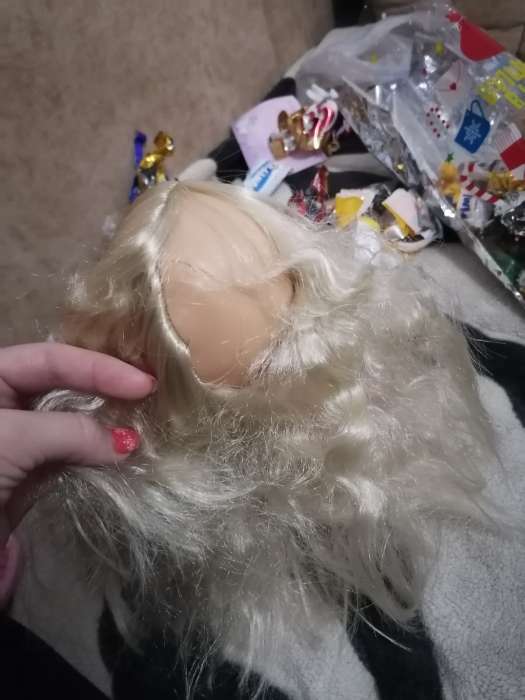 Фотография покупателя товара Кукла-манекен для создания причёсок «Нана» с аксессуарами - Фото 1