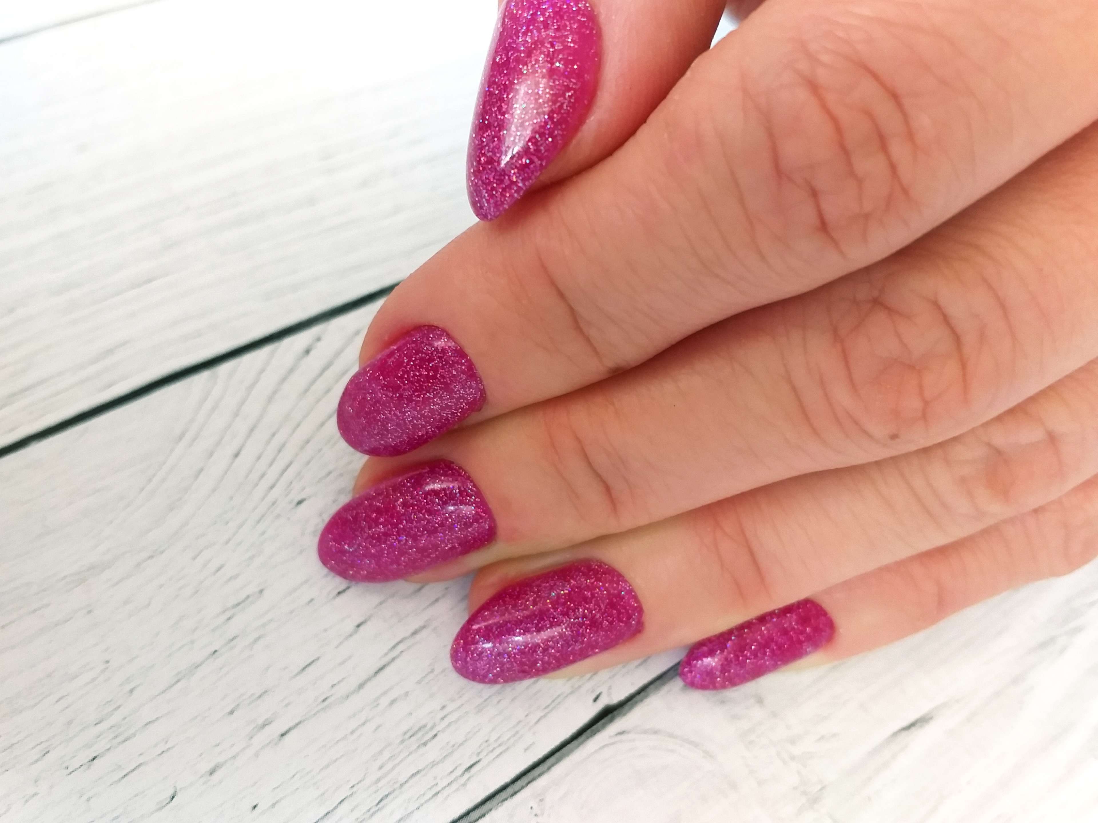Фотография покупателя товара Гель-лак для ногтей, трёхфазный, LED/UV, с блёстками, 10мл, цвет 5284-443 тёмно-розовый - Фото 15