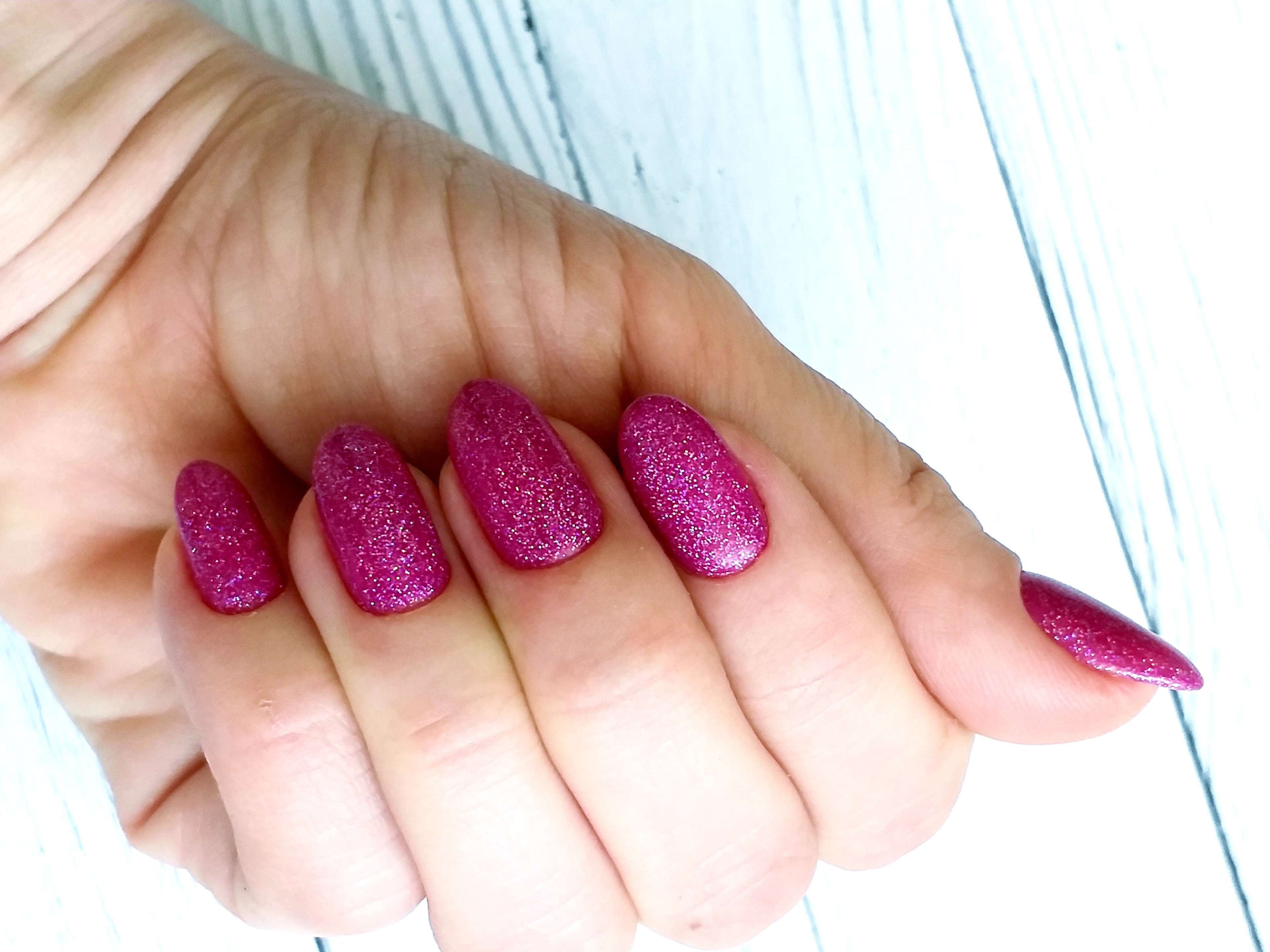 Фотография покупателя товара Гель-лак для ногтей, трёхфазный, LED/UV, с блёстками, 10мл, цвет 5284-443 тёмно-розовый - Фото 14