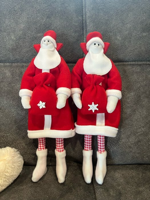 Фотография покупателя товара Мягкая кукла «Дед мороз» набор для шитья, 15,6 × 22.4 × 5.2 см - Фото 2