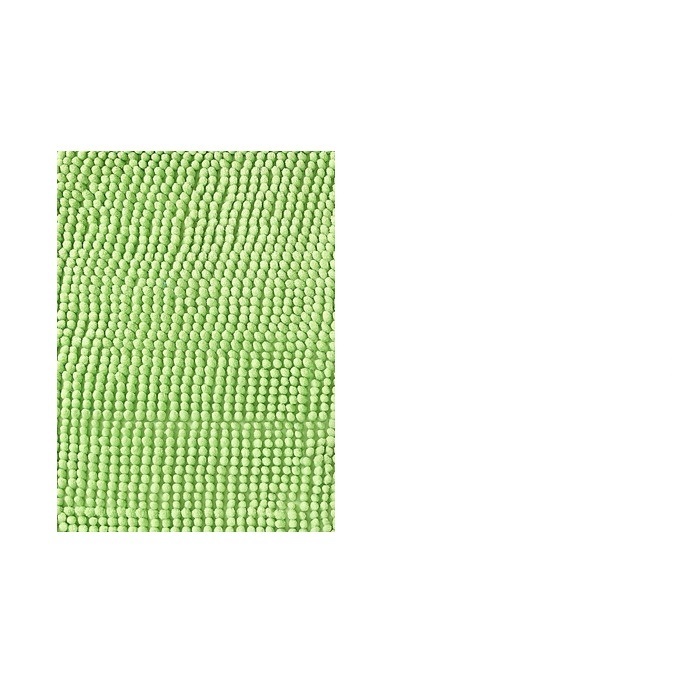 Фотография покупателя товара Коврик Доляна «Букли», 50×80 см, цвет зелёный - Фото 1