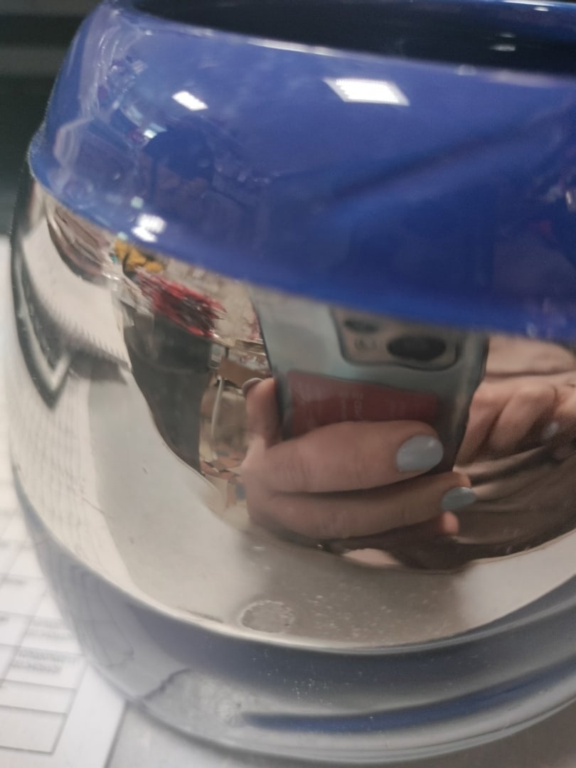 Фотография покупателя товара Кружка «Шлем», синяя, 600 мл - Фото 2