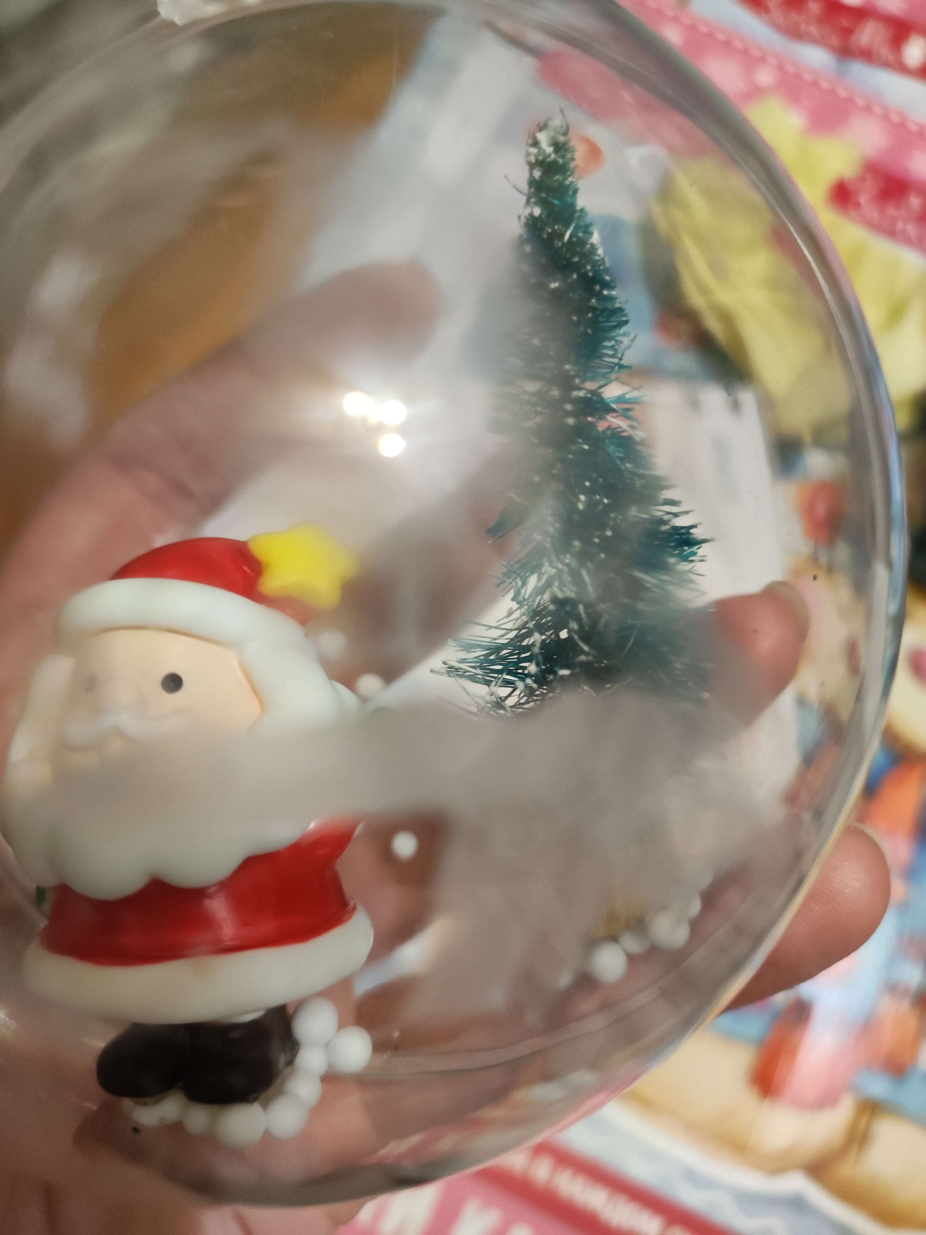 Фотография покупателя товара Набор для творчества «Снежный шарик», Дед Мороз - Фото 6