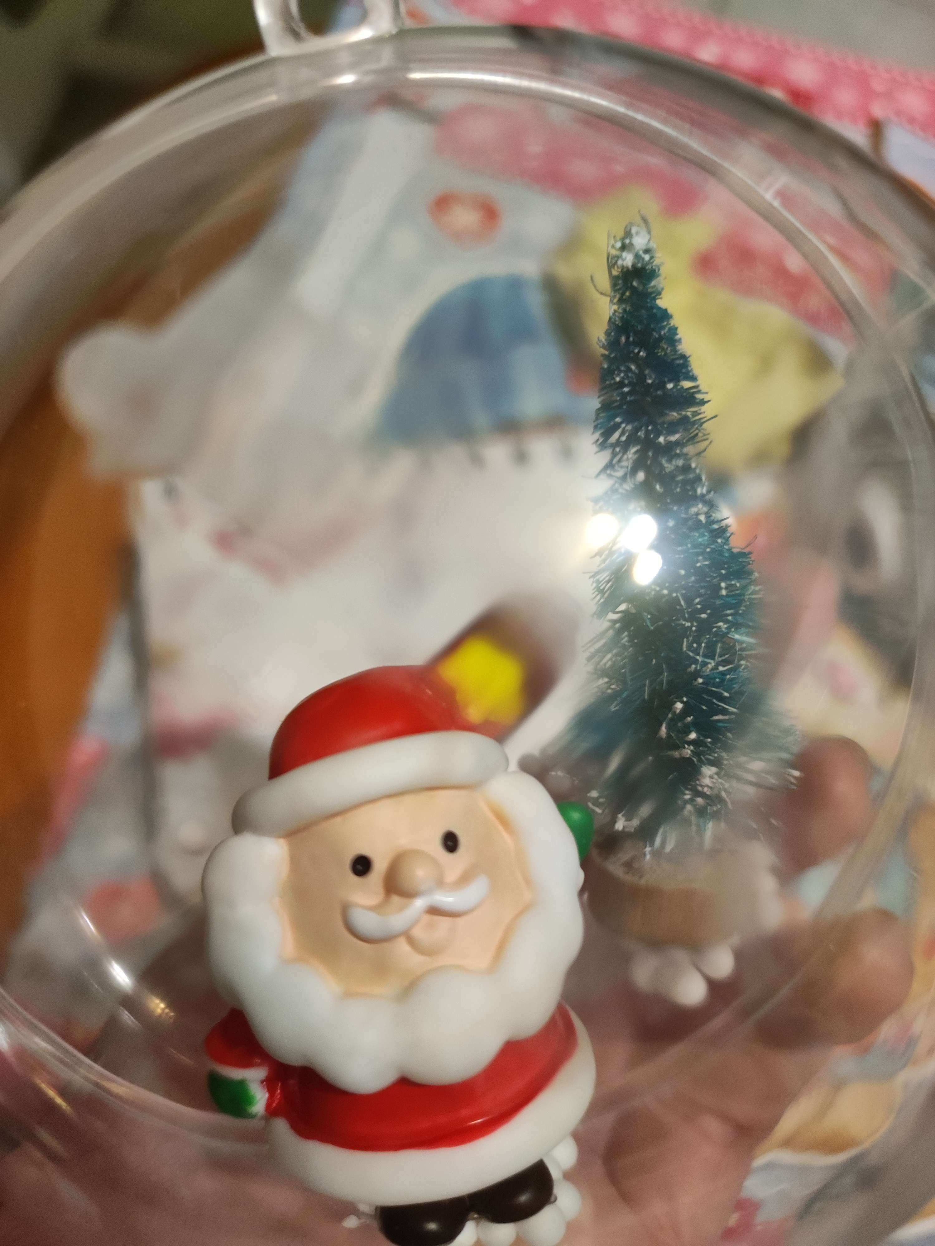 Фотография покупателя товара Набор для творчества «Снежный шарик», Дед Мороз - Фото 5