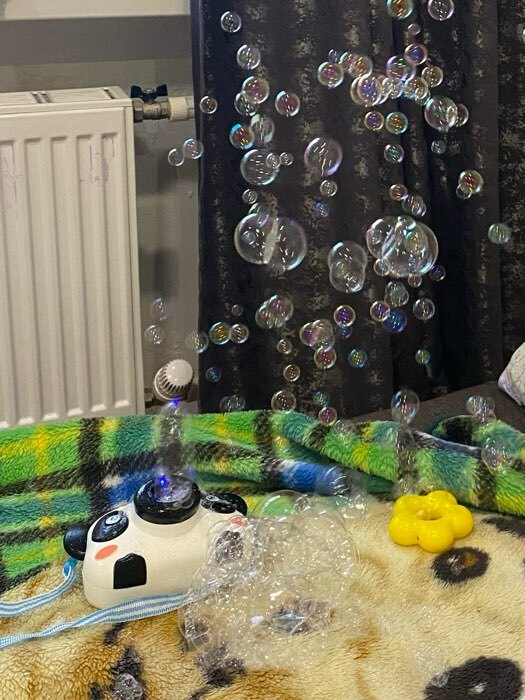 Фотография покупателя товара Раствор для мыльных пузырей, 5,5×4×15,5 см, 250 мл