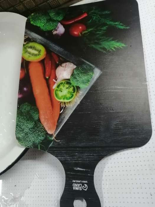 Фотография покупателя товара Набор разделочных досок Food, 4 шт, 20 × 35 см - Фото 2