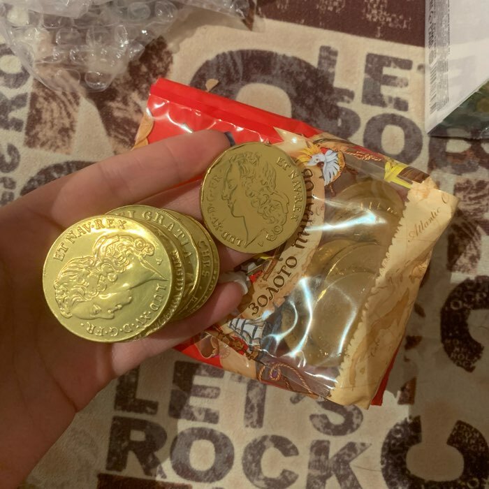 Фотография покупателя товара Монеты шоколадные Мешочек "Золото Пиратов", 150 г - Фото 8