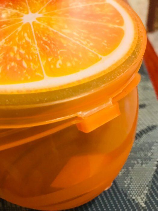 Фотография покупателя товара Контейнер пластиковый пищевой Доляна «Сочный фрукт», 500 мл, цвет МИКС - Фото 1