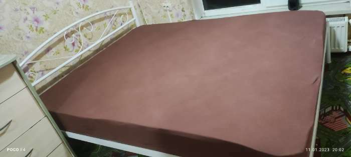 Фотография покупателя товара Матрас Eco Tropicana Foam, размер 160х200 см, высота 19 см, чехол жаккард-эко