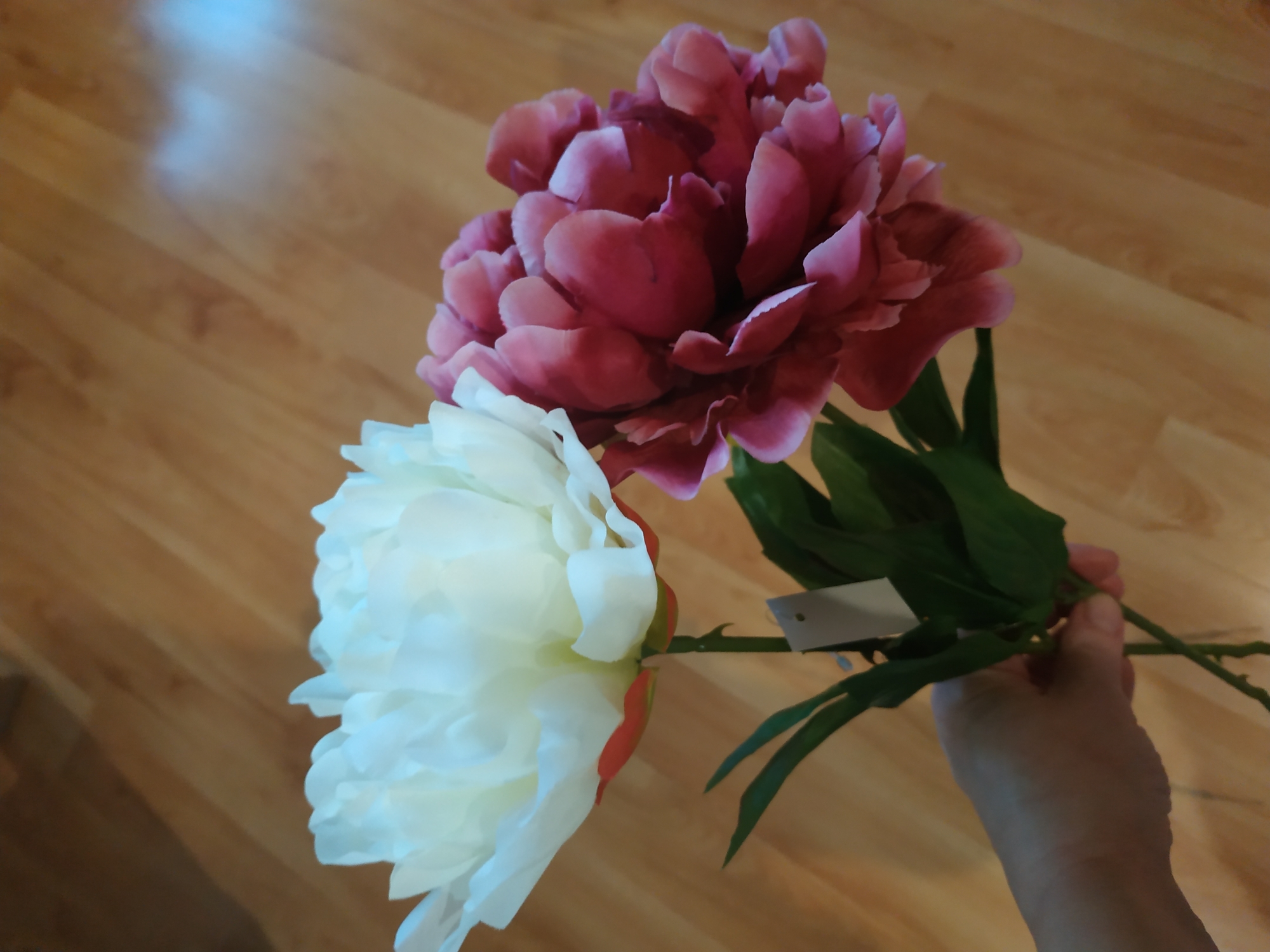 Фотография покупателя товара Цветы искусственные "Пион бархатный" 15х55 см, розовый - Фото 17