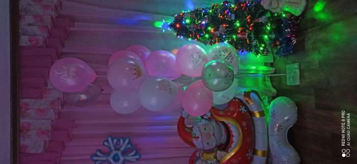 Фотография покупателя товара Букет шаров «С праздником!», на подставке, набор 19 шт. - Фото 3