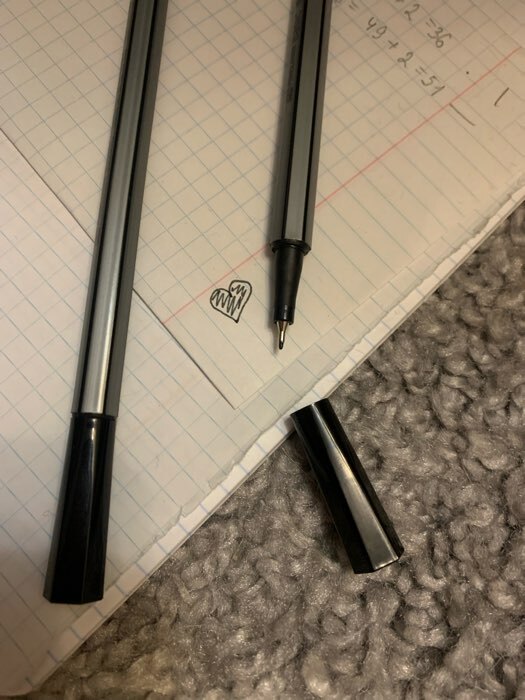 Фотография покупателя товара Ручка капиллярная Basic FINELINER, узел 0.4 мм, стержень чёрный