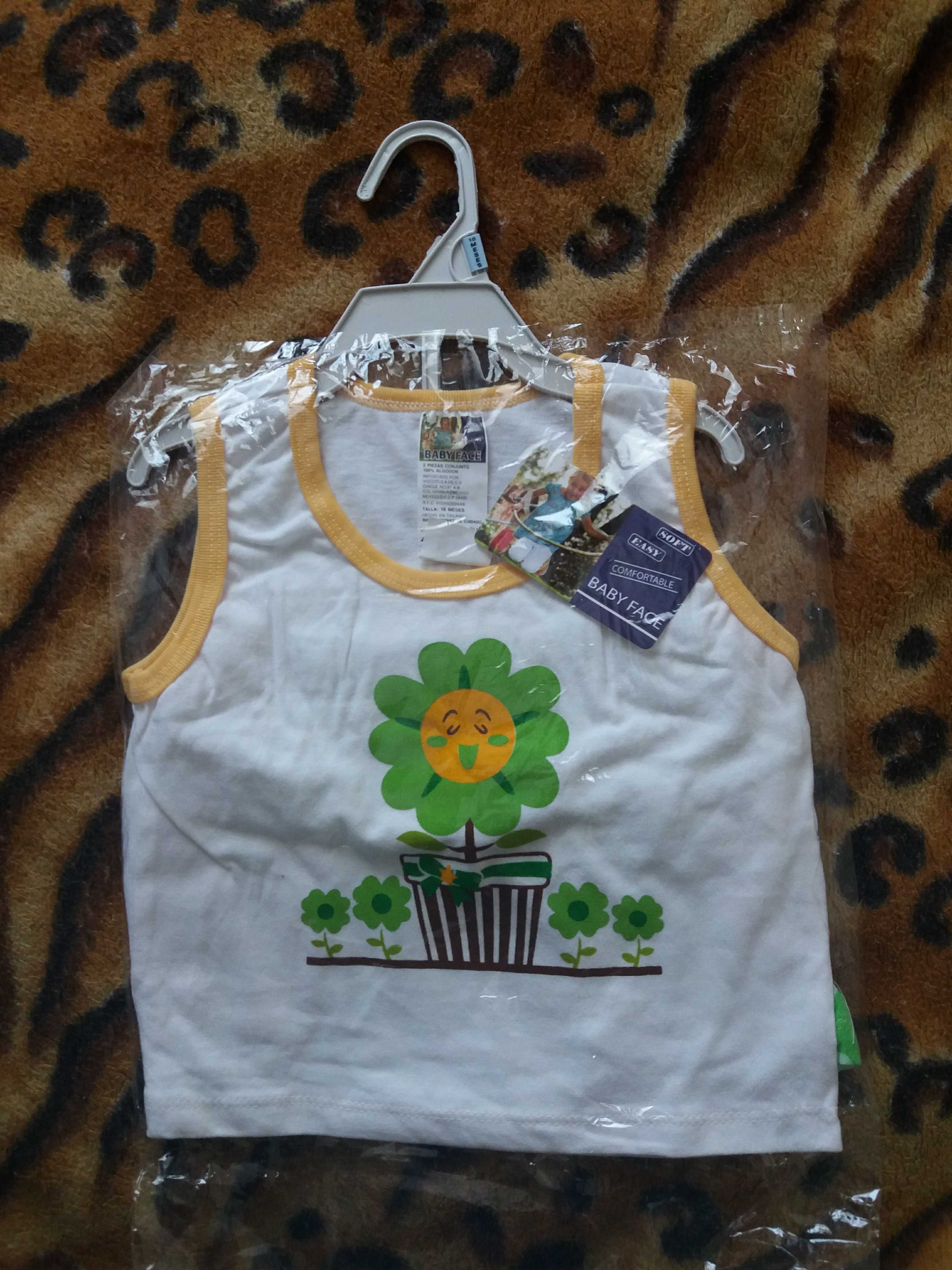 Фотография покупателя товара Комплект для девочки (майка+юбка), рост 80-86 см (18 мес.), цвет зелёный G440 - Фото 1
