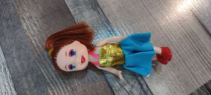 Фотография покупателя товара Кукла малышка «Нарядная», МИКС - Фото 1