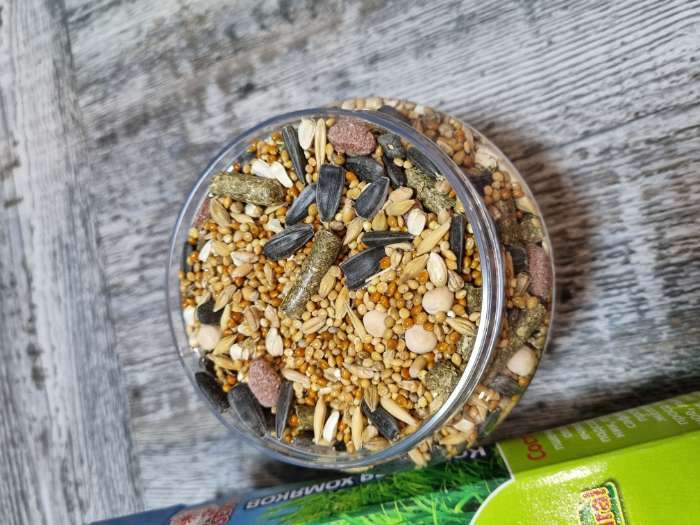 Фотография покупателя товара Корм Seven Seeds для хомяков, с орехами, 500 г
