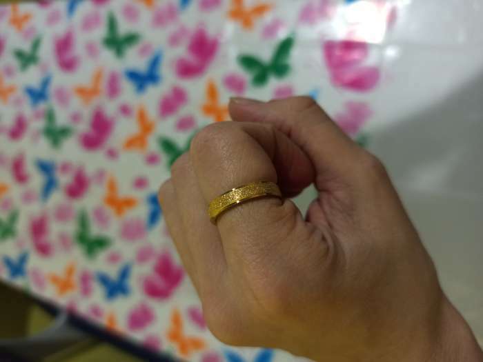 Фотография покупателя товара Кольцо «Классика», цвет золото, 17 размер - Фото 2