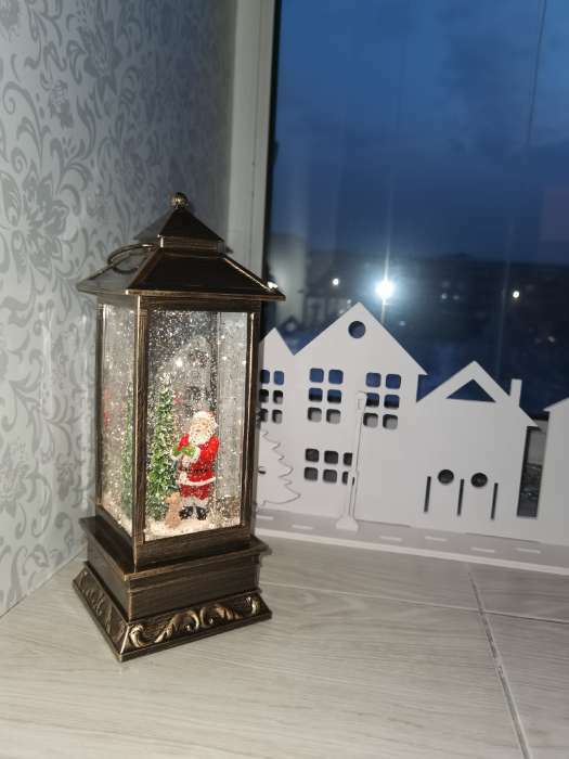 Фотография покупателя товара Светодиодная фигура «Дед Мороз и заяц» 10.5 × 27 × 10.5 см, пластик, батарейки ААх3 (не в комплекте), USB, свечение тёплое белое - Фото 3
