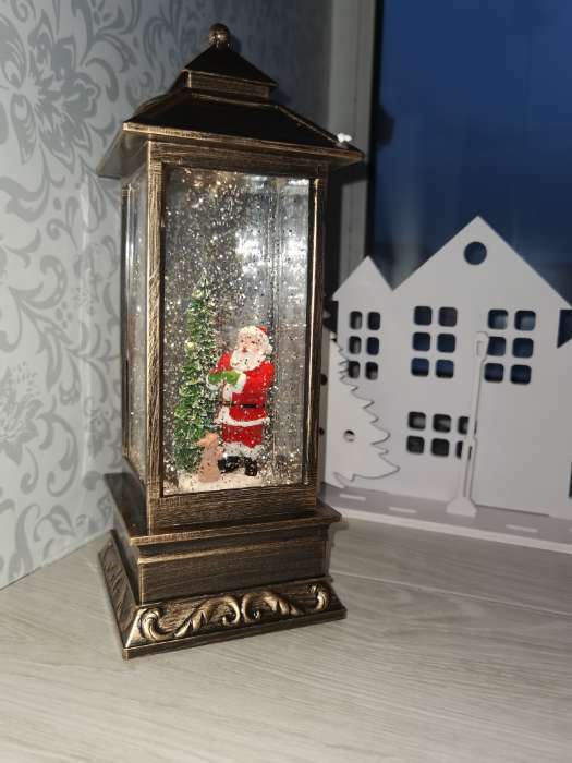 Фотография покупателя товара Светодиодная фигура «Дед Мороз и заяц» 10.5 × 27 × 10.5 см, пластик, батарейки ААх3 (не в комплекте), USB, свечение тёплое белое - Фото 2