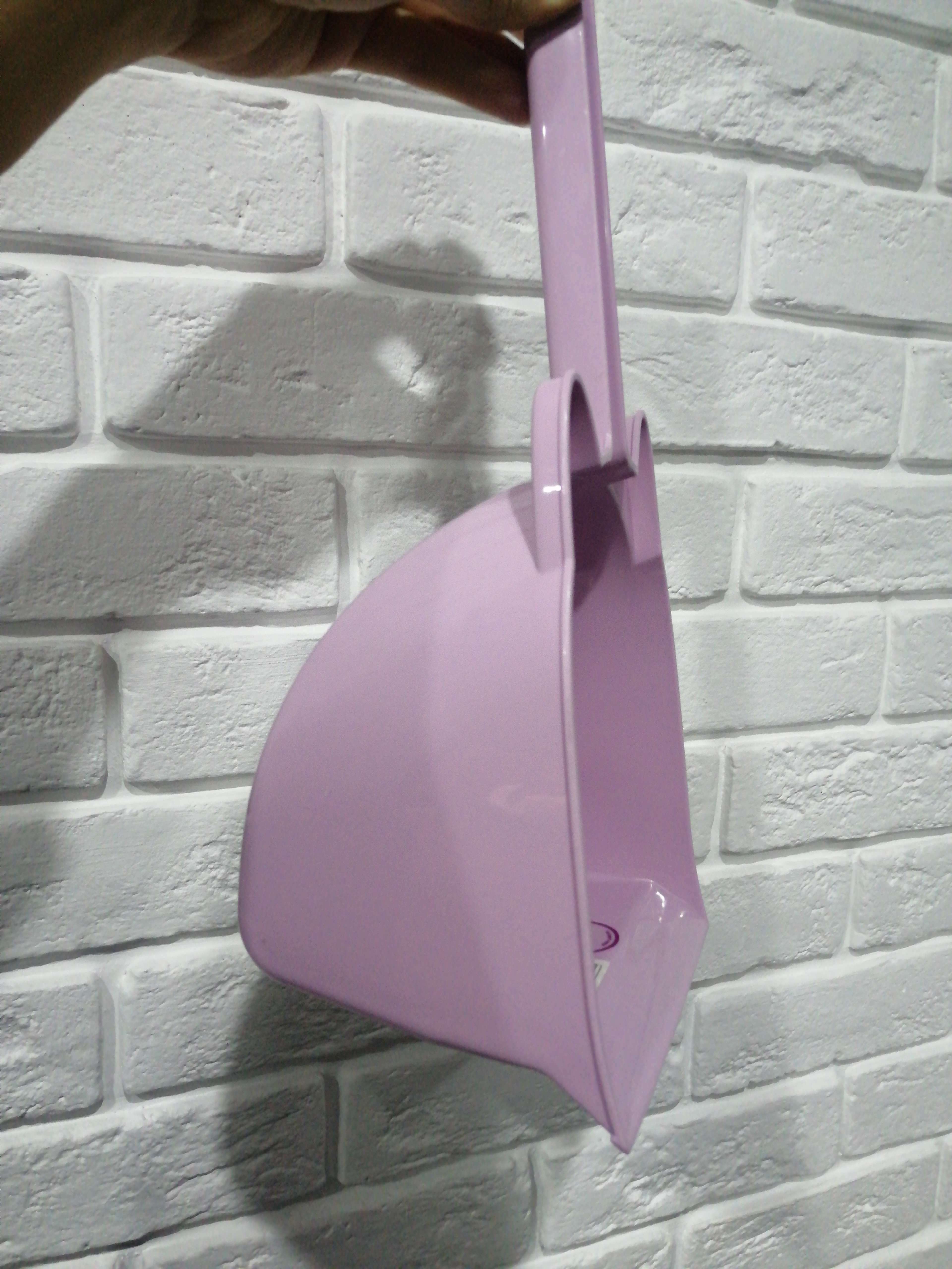 Фотография покупателя товара Щётка для пола с совком Доляна «Китти»: щётка 14×50 см, совок 16×13×38 см, цвет розовый - Фото 5