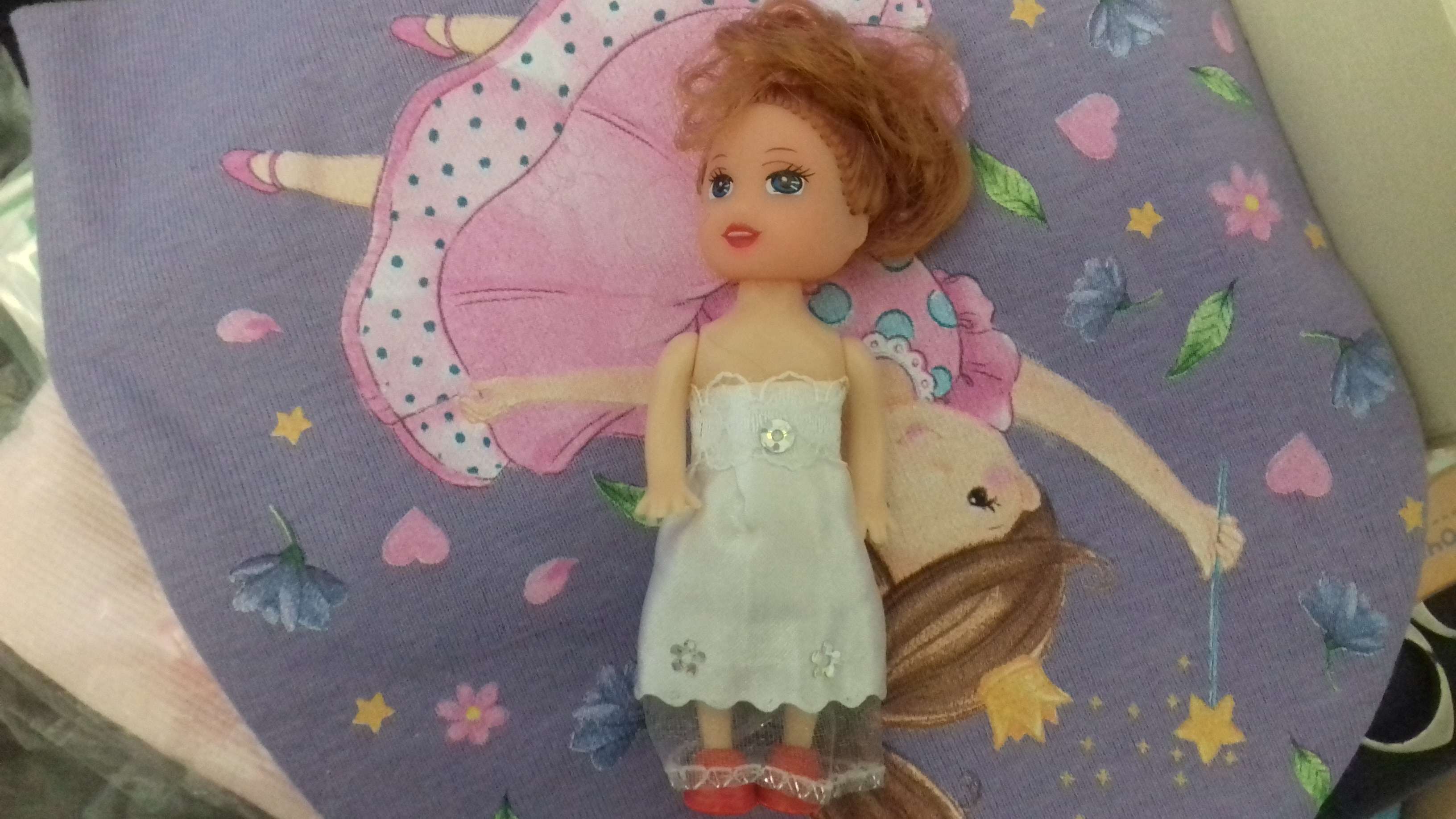 Фотография покупателя товара Кукла малышка «Рита» в платье, МИКС