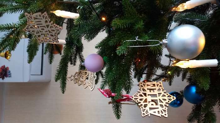 Фотография покупателя товара Подвеска на елку, снежинка "Ксюша" - Фото 1