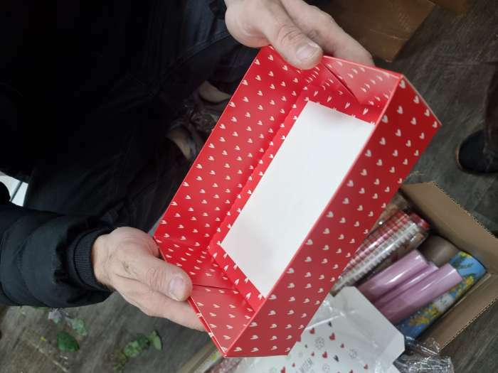 Фотография покупателя товара Коробка подарочная складная, упаковка, «Любовь», 21 х 15 х 7 см - Фото 2