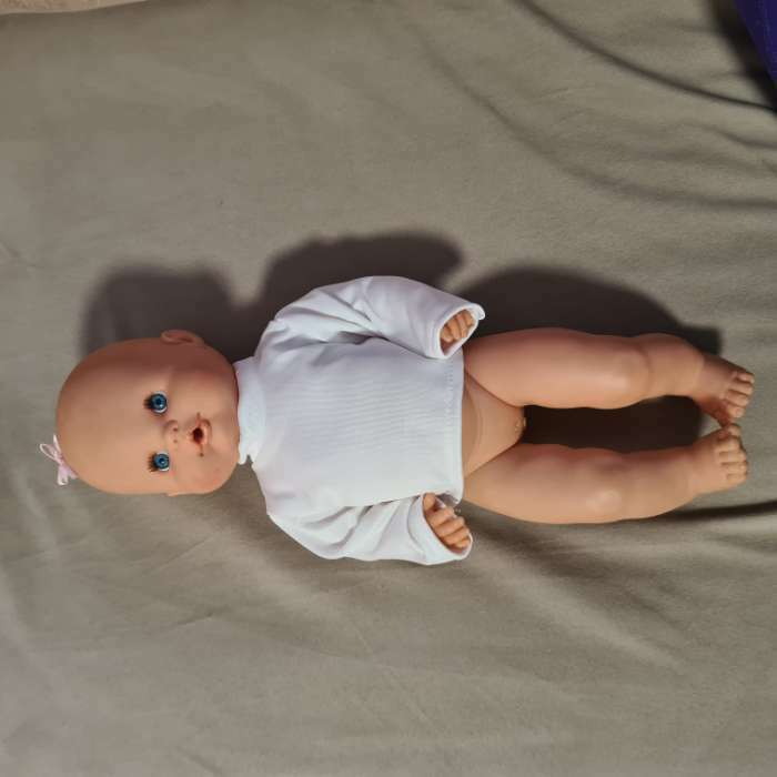 Фотография покупателя товара Пижама для кукол 40-44 см, 3 вещи, текстиль, на липучках - Фото 13