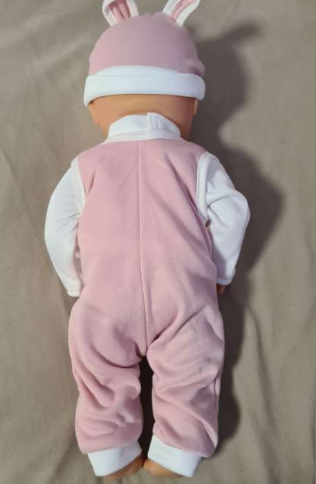Фотография покупателя товара Пижама для кукол 40-44 см, 3 вещи, текстиль, на липучках - Фото 12