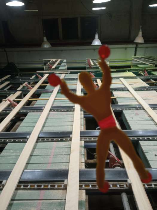 Фотография покупателя товара Липучка «Человек», сползает по стеклу, цвета МИКС