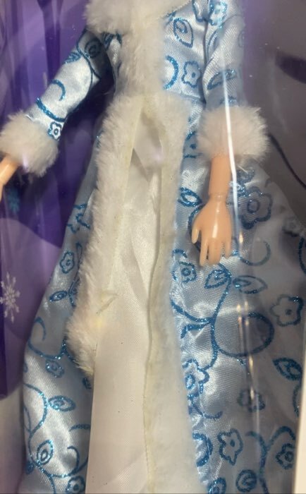 Фотография покупателя товара Кукла-модель шарнирная «Сказочная снегурочка Ксения» - Фото 2