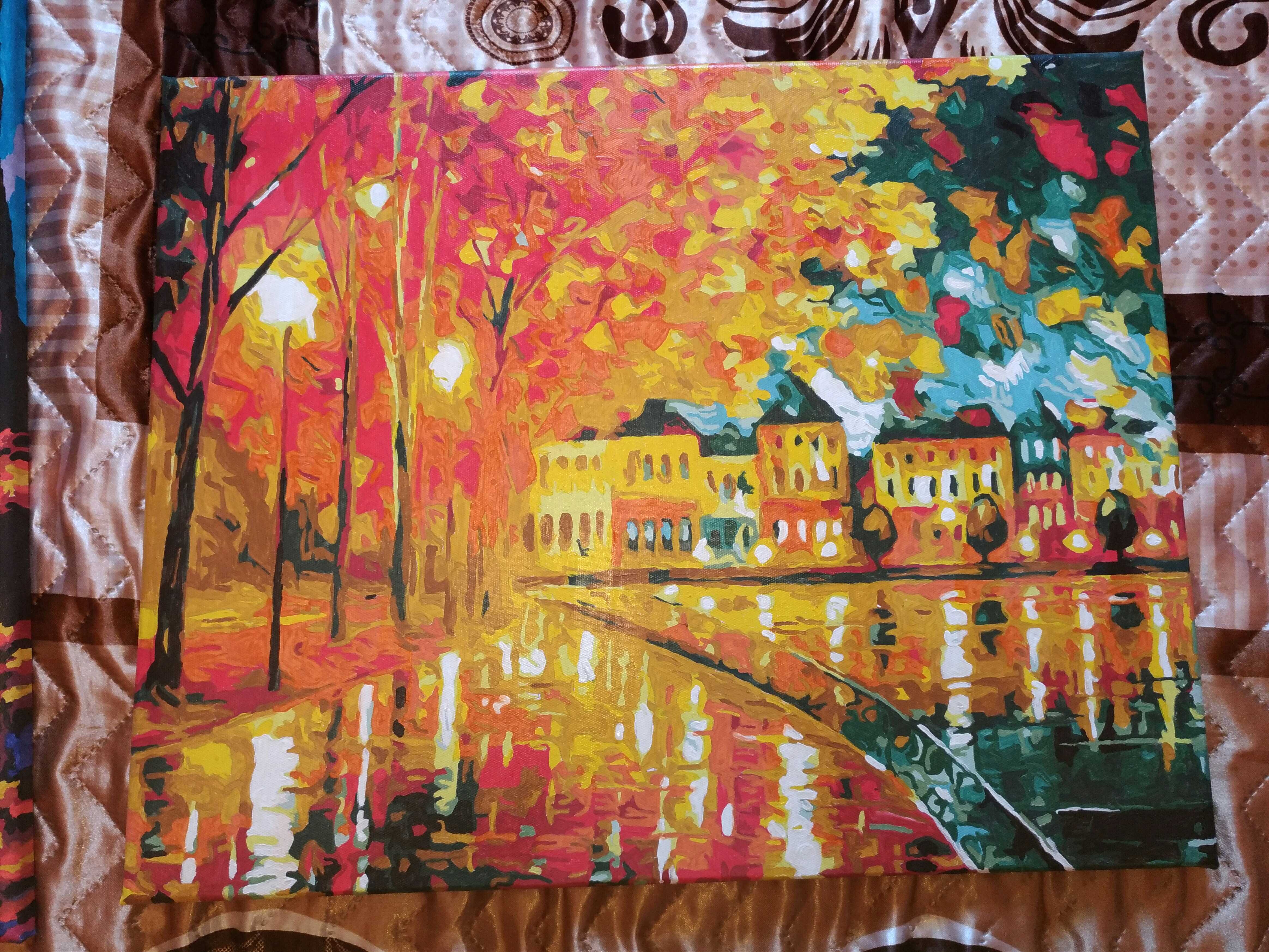 Фотография покупателя товара Картина по номерам «Осеннее настроение» 40х50 см - Фото 1