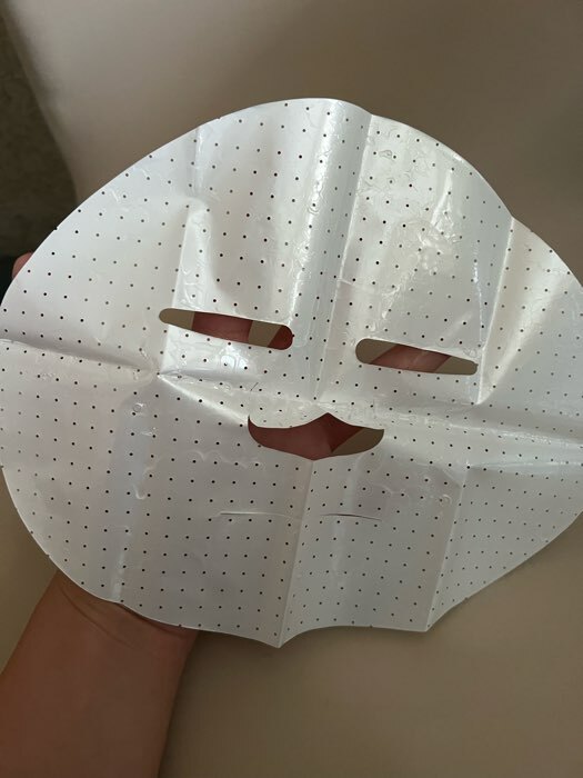 Фотография покупателя товара Тканевая маска для лица с гиалуроновой кислотой, увлажняющая - Фото 1