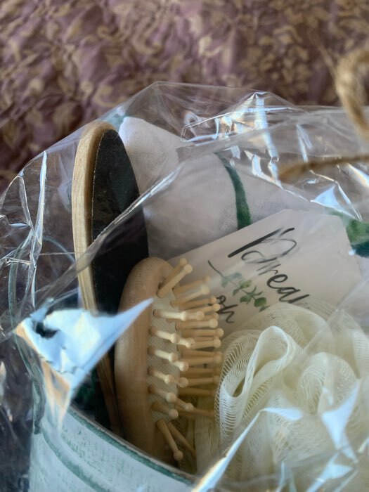 Фотография покупателя товара Набор подарочный "Eucaliptus" с полотенцем (5 предметов) - Фото 2