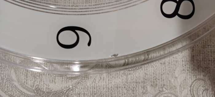 Фотография покупателя товара Часы настенные, интерьерные "Классика", d-34 см, бесшумные - Фото 3