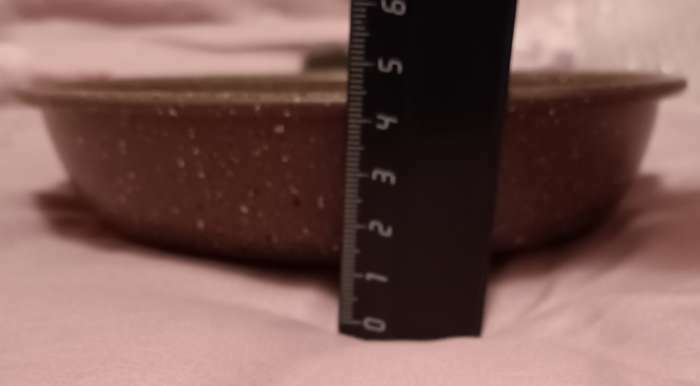 Фотография покупателя товара Сковорода Rock, d=17 см, пластиковая ручка, антипригарное покрытие, цвет коричневый - Фото 4