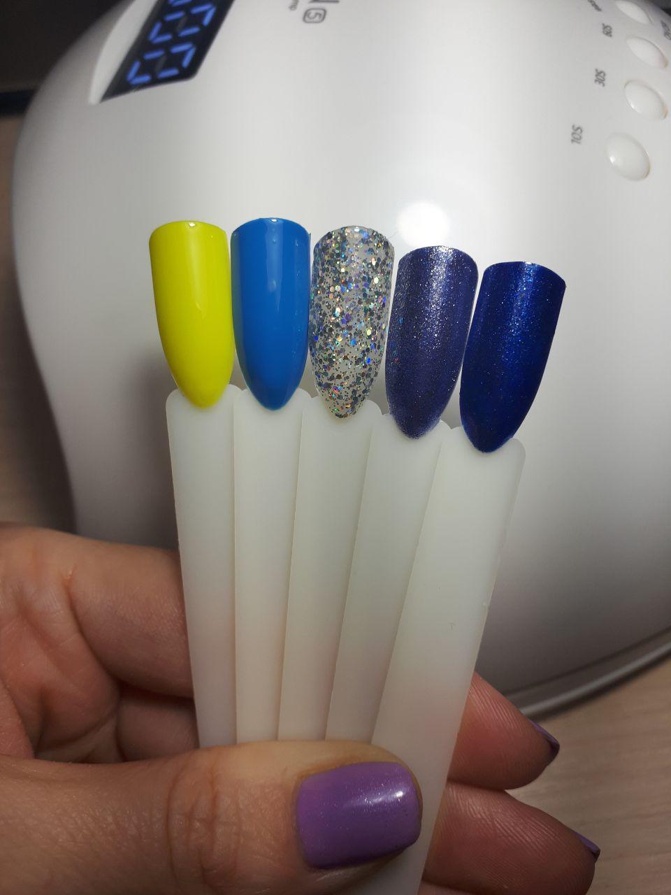 Фотография покупателя товара Гель-лак для ногтей "Сверкающая платина", трёхфазный LED/UV, 10мл, цвет 023 тёмно-синий - Фото 11