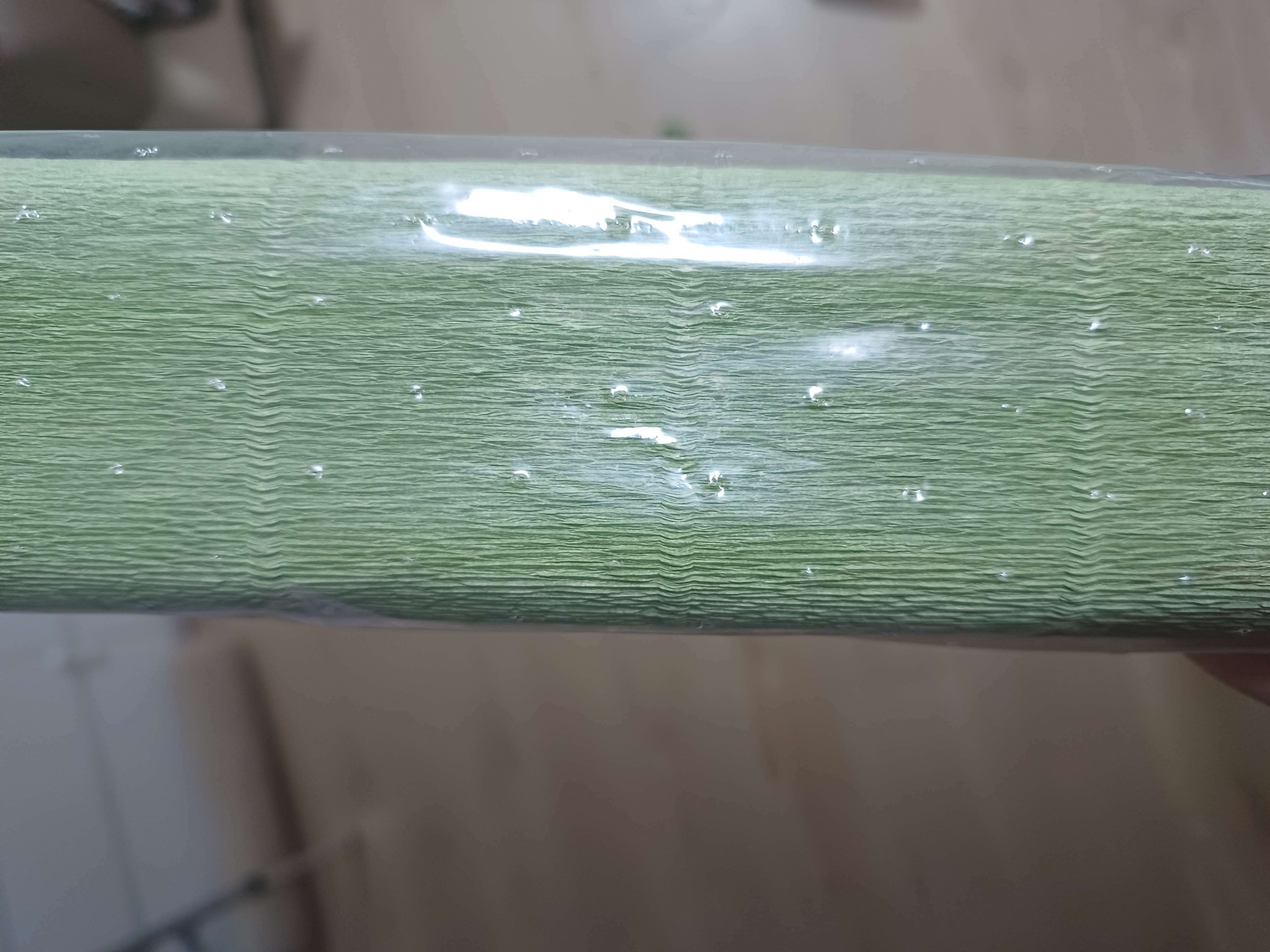 Фотография покупателя товара Бумага гофрированная, 991 "Зелёный лист", 50 см х 2,5 м - Фото 3
