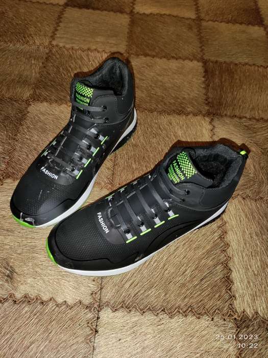 Фотография покупателя товара Набор шнурков для обуви, 6 шт, силиконовые, плоские, 13 мм, 9 см, цвет чёрный - Фото 12