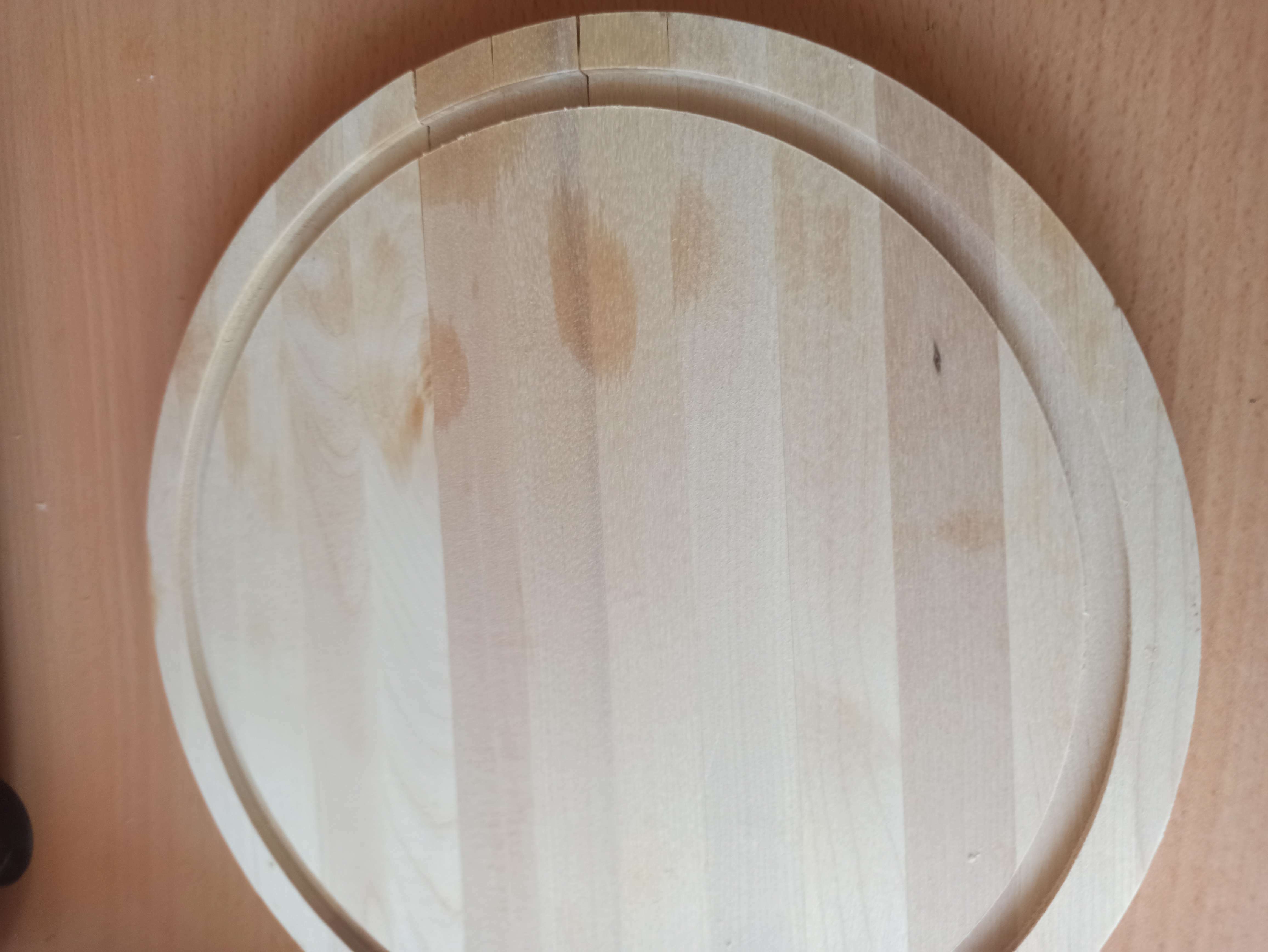 Фотография покупателя товара Доска разделочная круглая Доляна«Фортуна», d=30 см, толщина 2 см, берёза - Фото 25