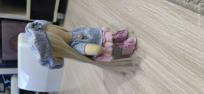 Фотография покупателя товара Набор для шитья. Интерьерные куклы «Подружки Вики и Ники- на прогулку», 30 см