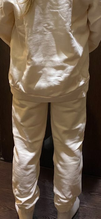 Фотография покупателя товара Костюм детский (свитшот, брюки) KAFTAN "Basic line", размер 30 (98-104), цвет бежевый - Фото 3