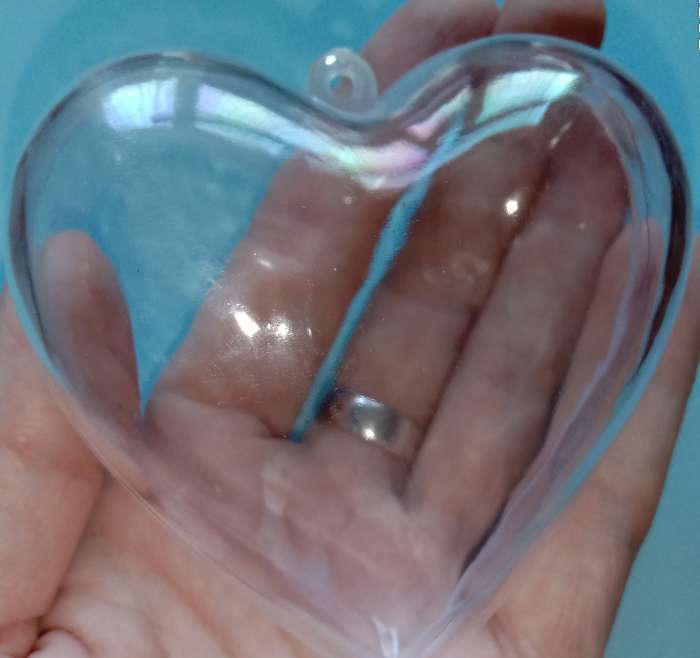 Фотография покупателя товара Заготовка - подвеска, раздельные части «Сердце», размер собранного: 3.5 × 6.5 × 6.5 см - Фото 4
