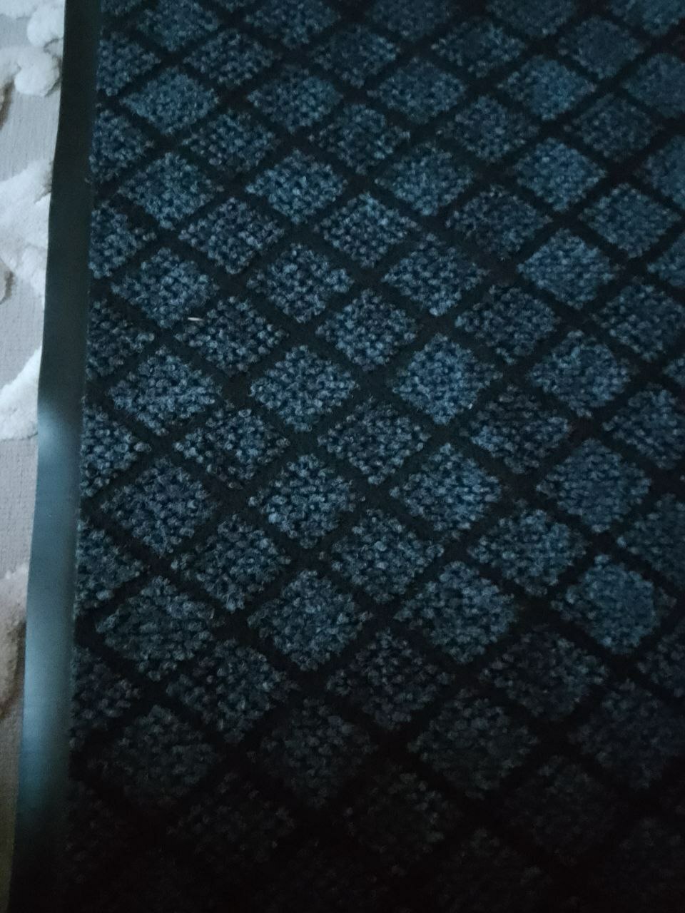 Фотография покупателя товара Коврик придверный влаговпитывающий «Галант», 50×80 см, цвет серый - Фото 2